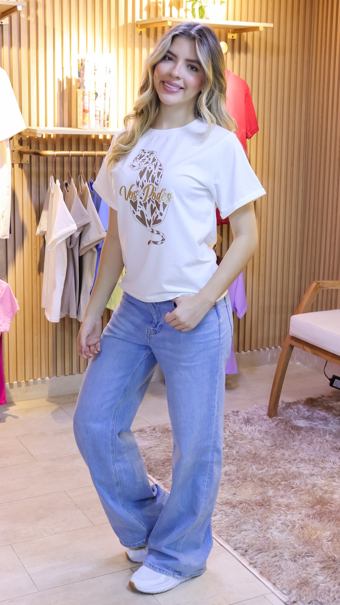 Camiseta Mujer Tela Fría – “Vos Podés” Maitex