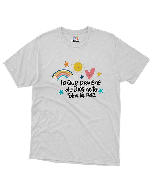 CAMISETA LO QUE PROVIENE DE DIOS