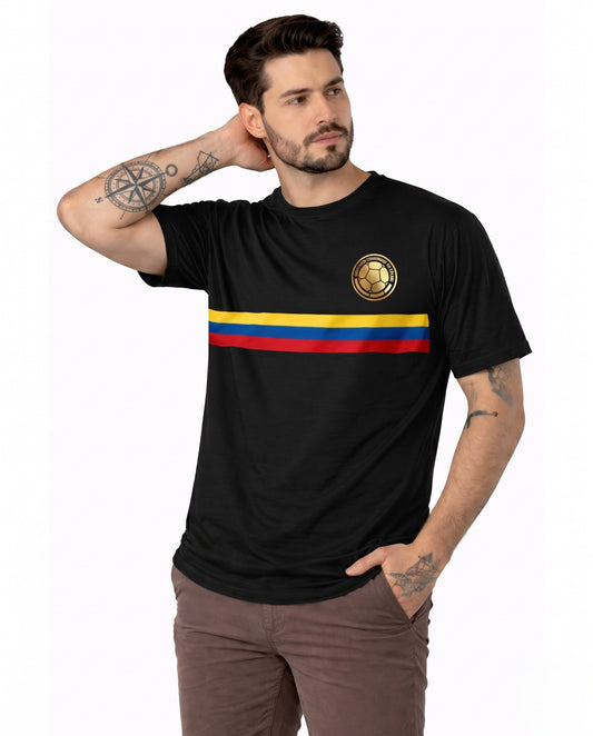 Camiseta de Hombre "Colombia" en Algodón Premium Peruano | Maitex