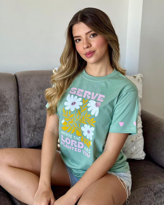 CAMISETA SERVE WHERE THE LORD