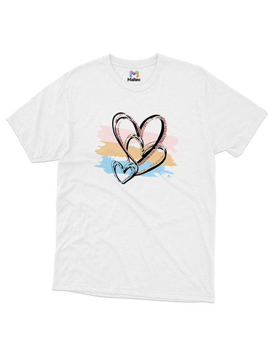 CAMISETA 3 CORAZONES