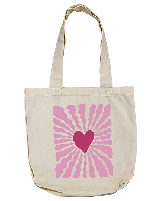 TOTE BAG CORAZON LINEAL