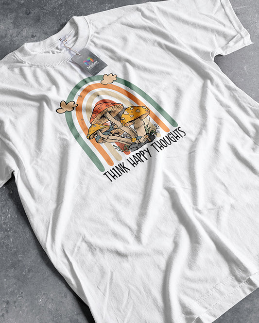 CAMISETA HONGOS ARCO IRIS