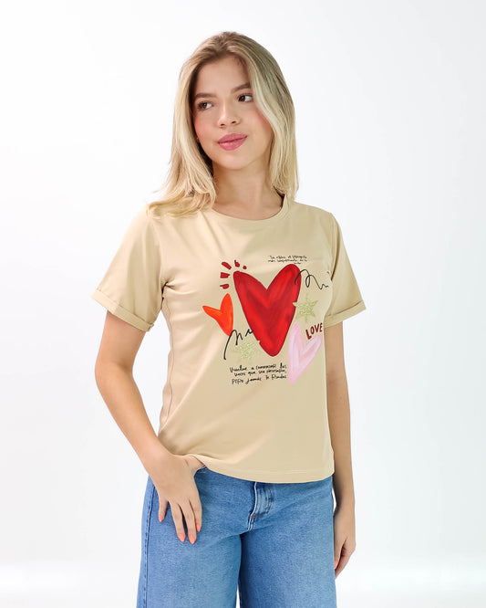 Camiseta de mujer "Proyecto mas importante" en Tela Fría | Maitex