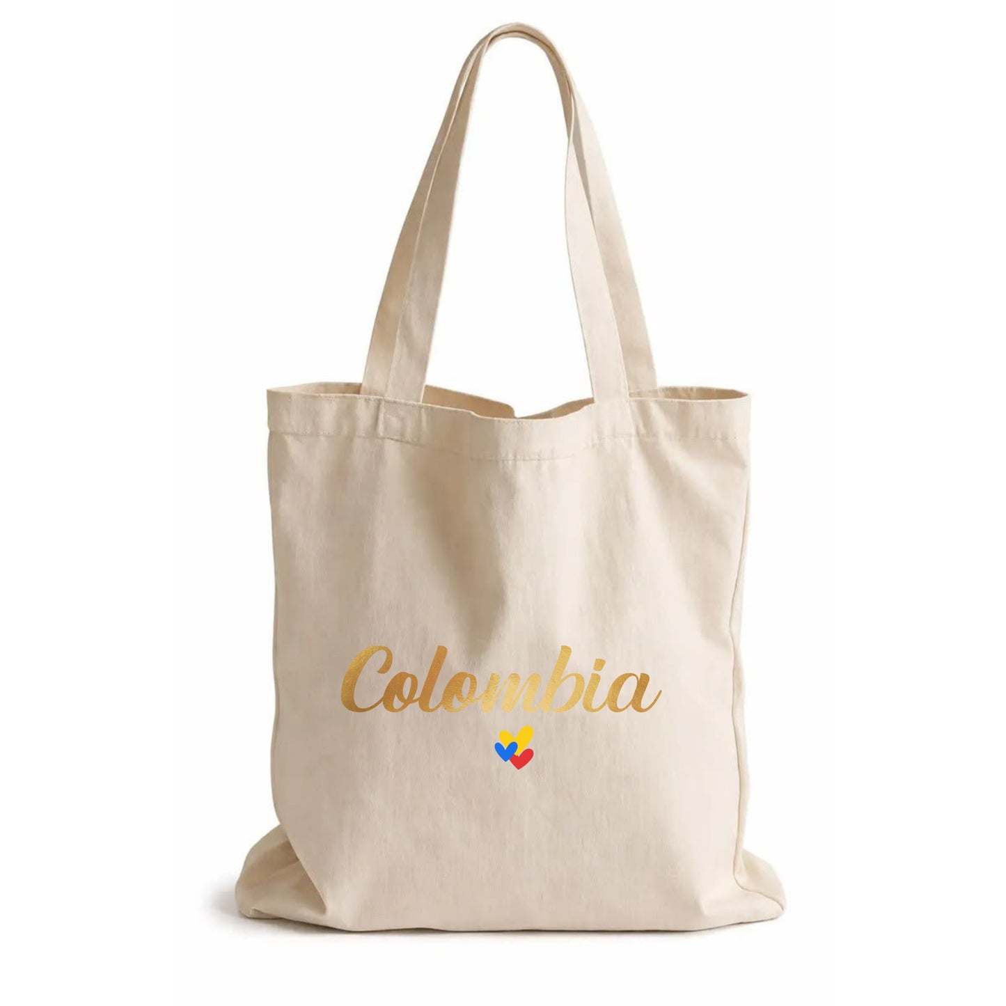 Tote Bag "Colombia Dorada" en Lona 100% Biodegradable | Maitex