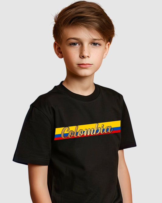 Camiseta de Niño "Colombia" en 100% Algodón | Maitex