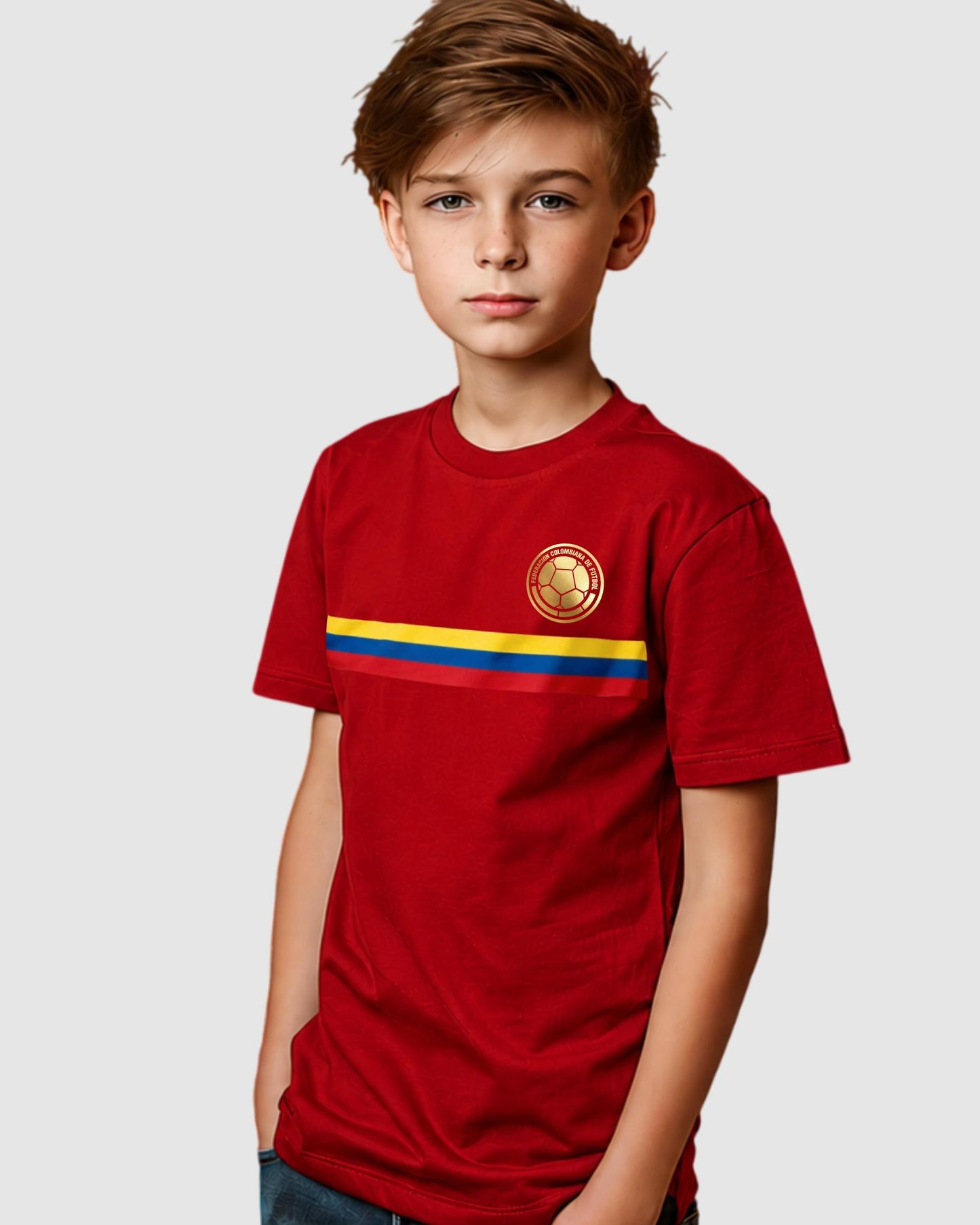 Camiseta de Niño "Colombia" en 100% Algodón | Maitex
