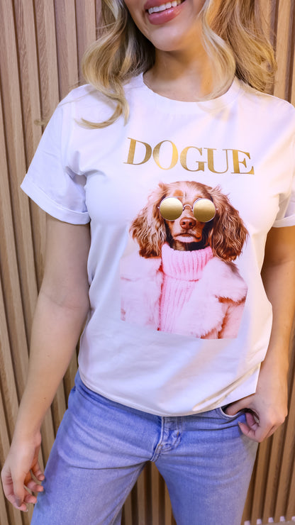 Camiseta Mujer Tela Fría – “DOGUE” Maitex