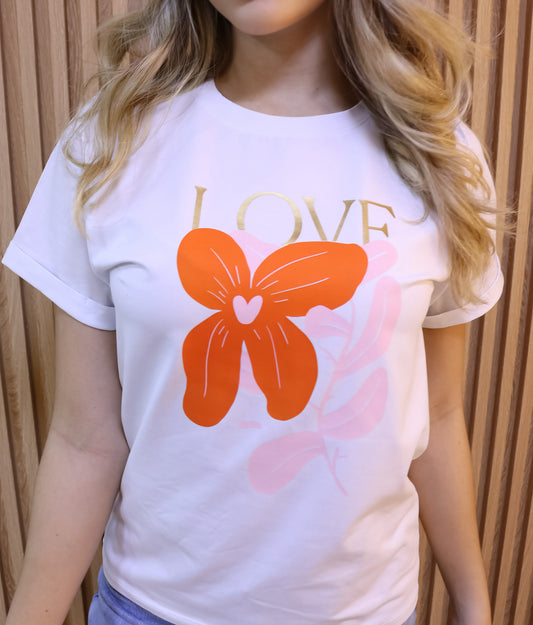 Camiseta Mujer Tela Fría – “LOVE” Maitex