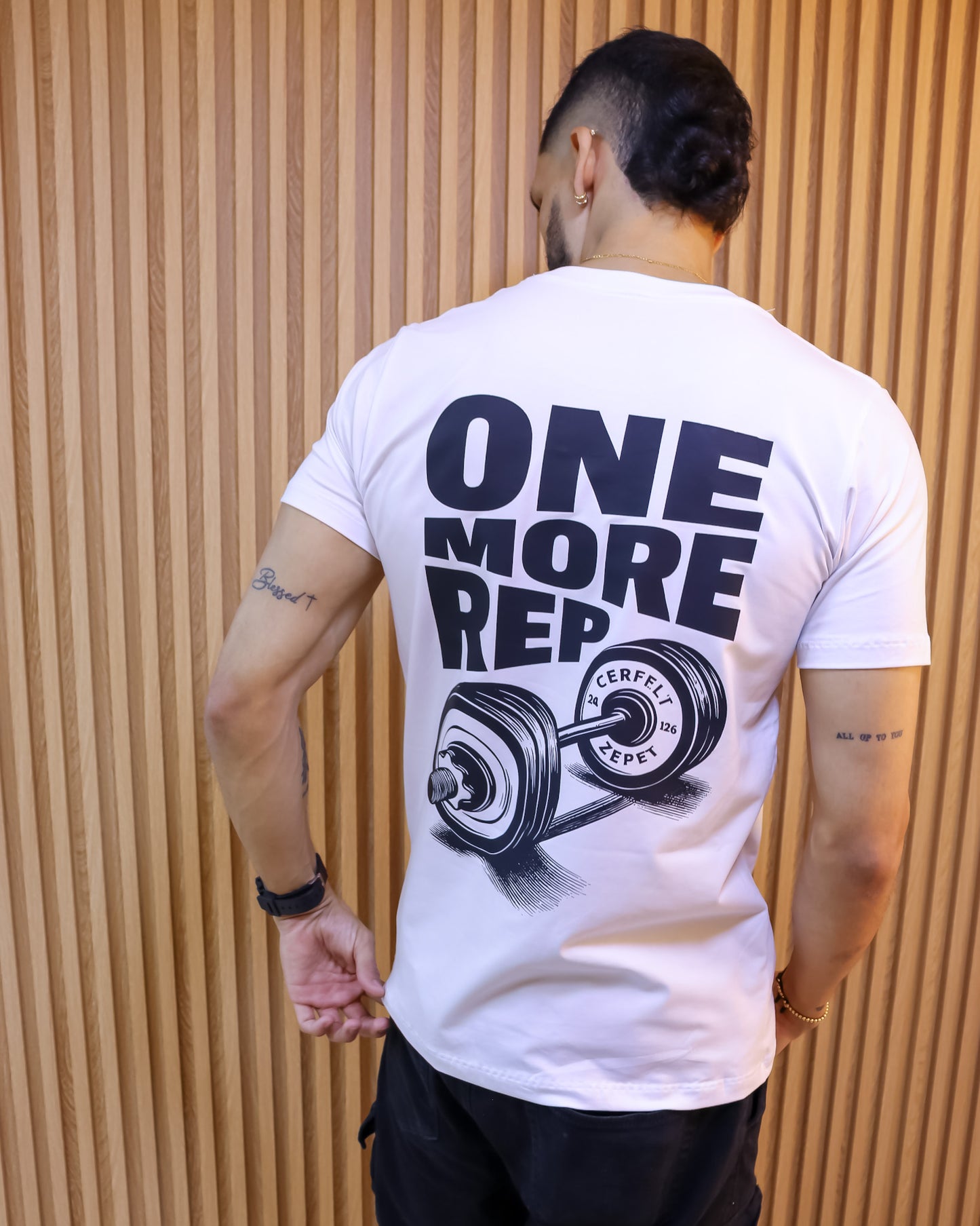 Camiseta Hombre Tela Fría – “One More Rep” Maitex