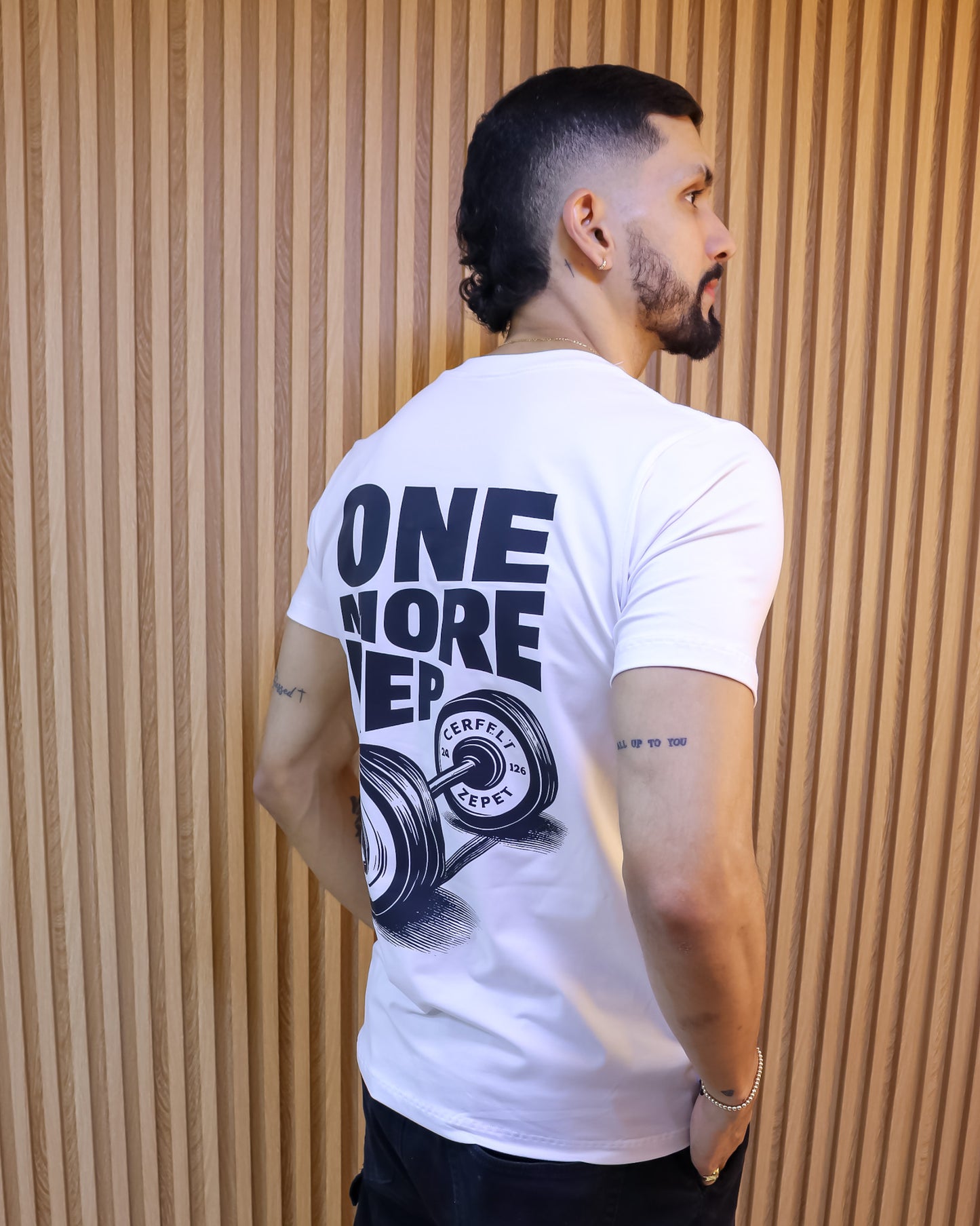 Camiseta Hombre Tela Fría – “One More Rep” Maitex