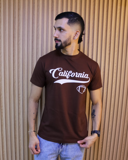 Camiseta Hombre 100% Algodón – “California” Maitex