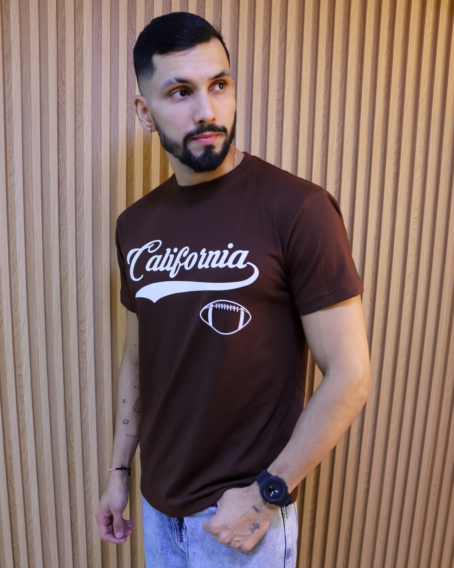 Camiseta Hombre 100% Algodón – “California” Maitex