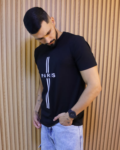 Camiseta Hombre 100% Algodón – “Paris” Maitex