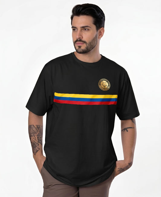 Camiseta de Hombre "Colombia" en Algodón Premium Peruano | Maitex