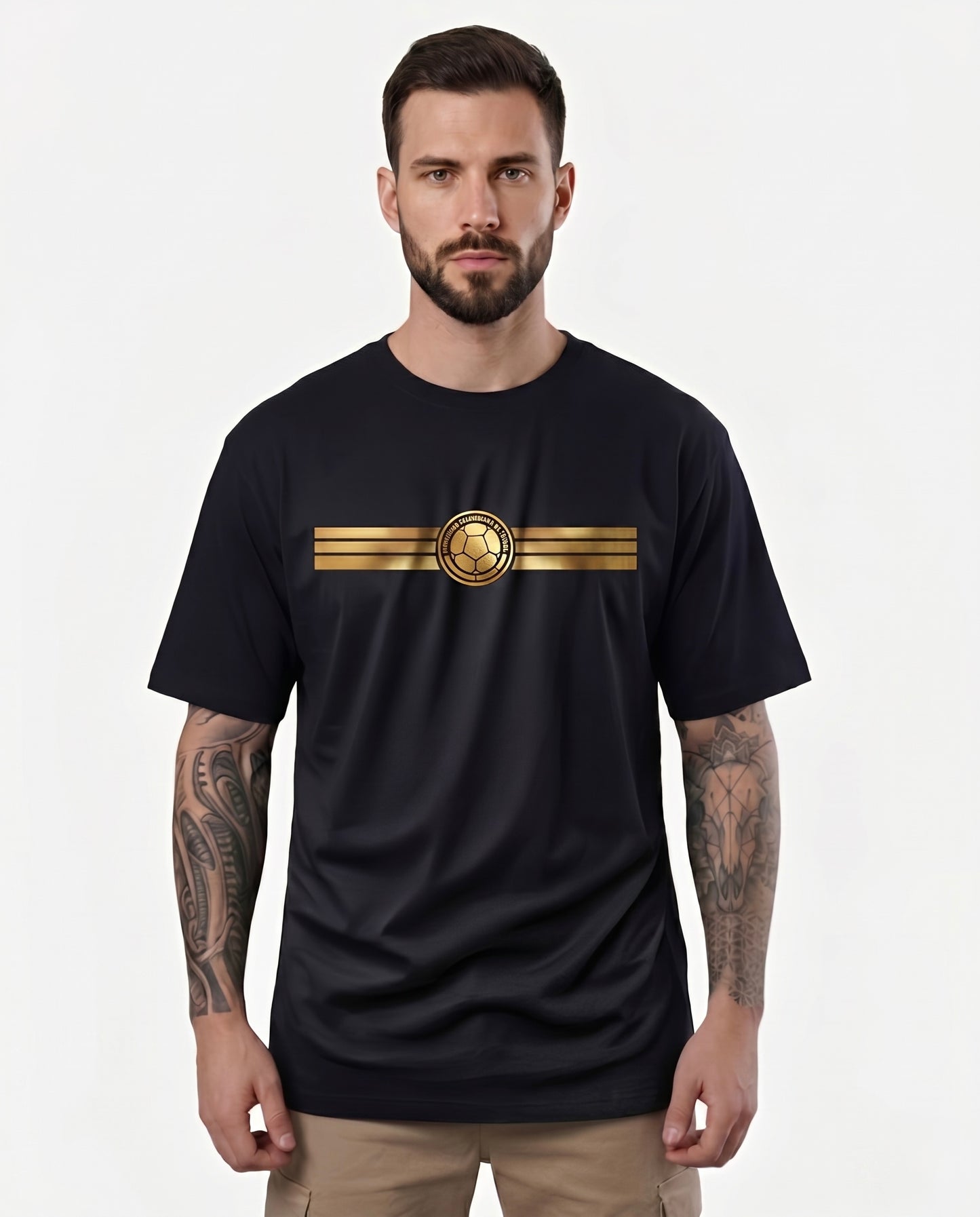 Camiseta de Hombre "Colombia" en Algodón Premium Peruano | Maitex