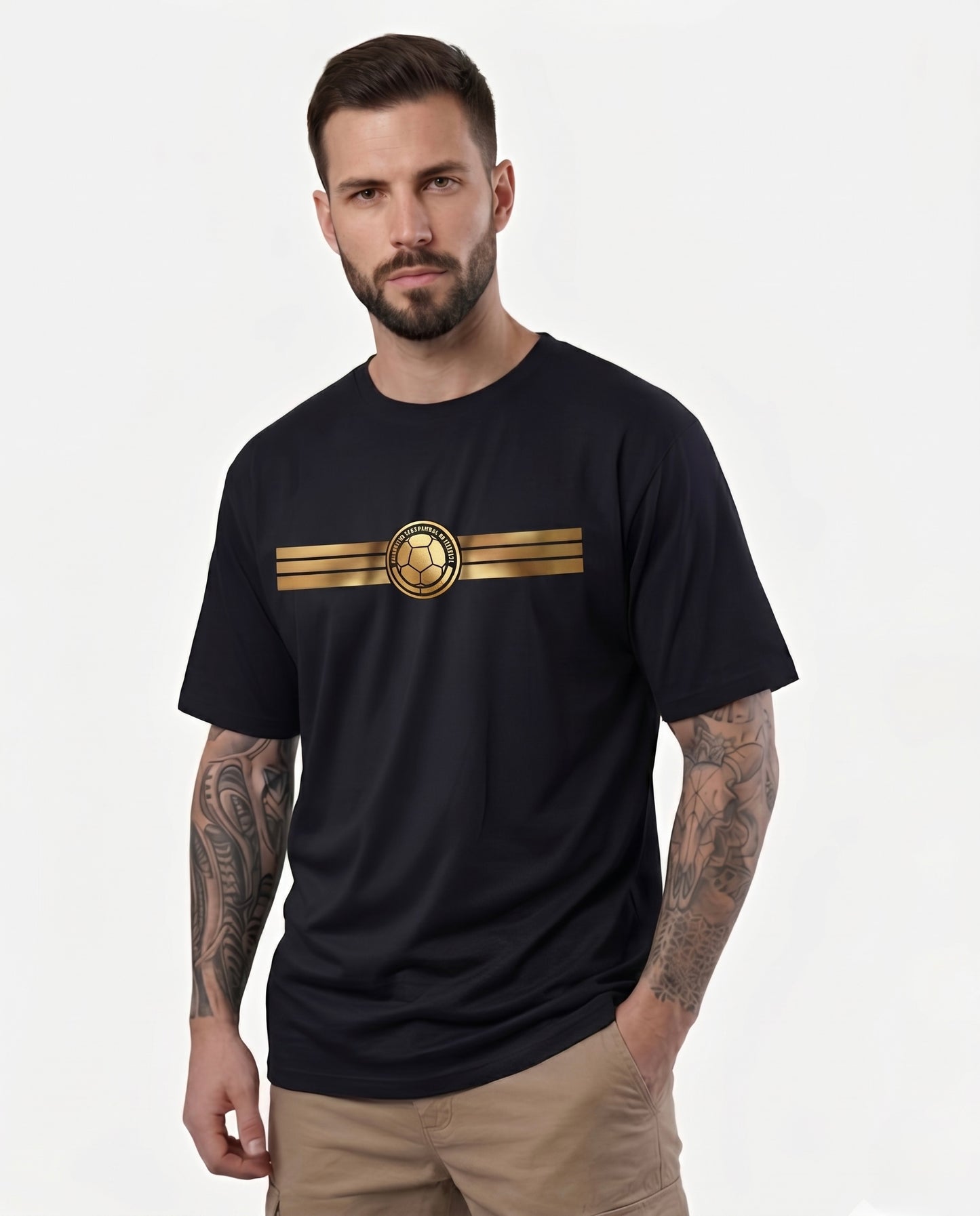 Camiseta de Hombre "Colombia" en Algodón Premium Peruano | Maitex