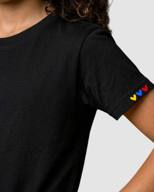 Camiseta de Niña "Colombia" en 100% Algodón | Maitex
