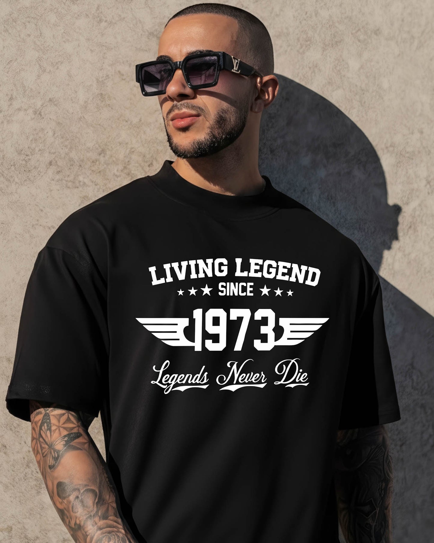 Camiseta de Hombre "Legends Never Die" en Algodón Premium Peruano | Maitex