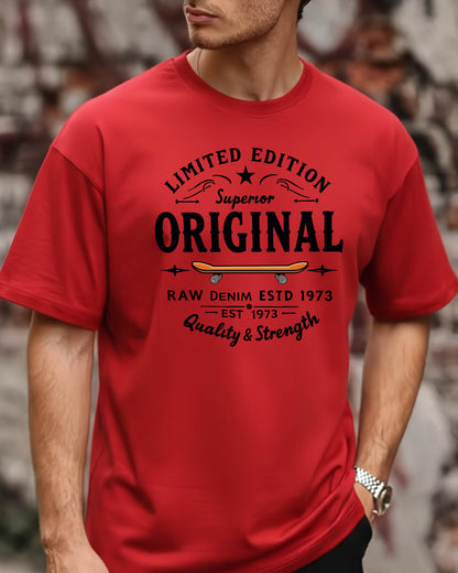 Camiseta de Hombre "Original Skate" en Algodón Premium Peruano | Maitex
