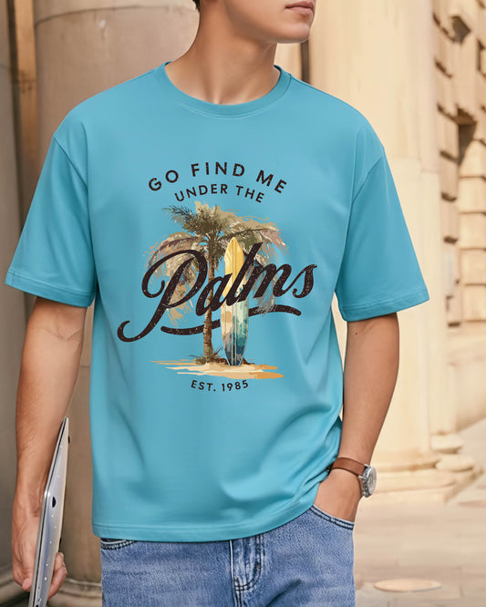 Camiseta de Hombre "Pacific Vibe" en Algodón Premium Peruano | Maitex