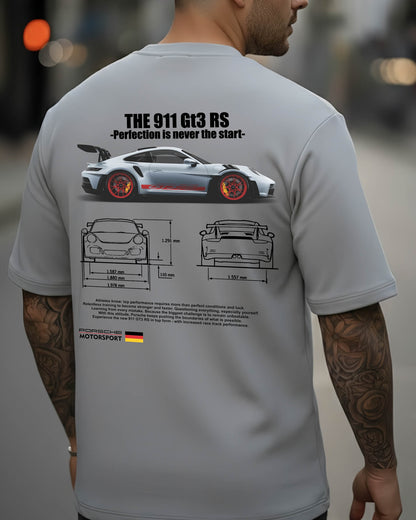 Camiseta de Hombre "Porsche Motorsport" en Algodón Premium Peruano | Maitex