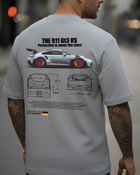 Camiseta de Hombre "Porsche Motorsport" en Algodón Premium Peruano | Maitex