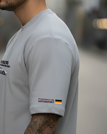 Camiseta de Hombre "Porsche Motorsport" en Algodón Premium Peruano | Maitex