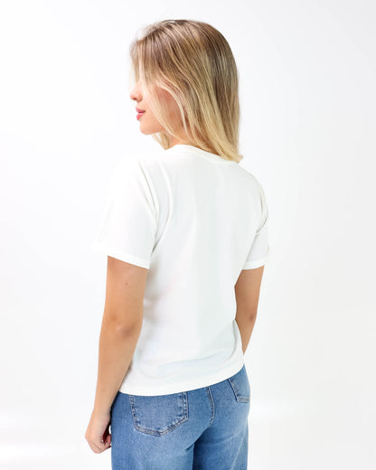 Camiseta de Mujer "Little pinch of Love" en Tela Fría | Maitex