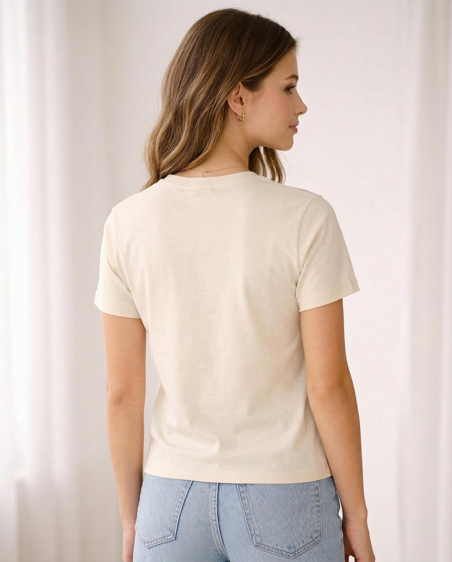Camiseta de mujer "Sueño Tricolor" en Algodón Premium Peruano | Maitex
