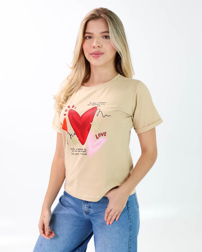 Camiseta de mujer "Proyecto mas importante" en Tela Fría | Maitex