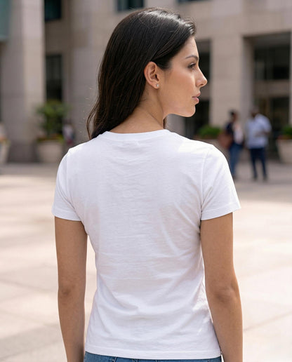 Camiseta de mujer "Yo soy Colombia" en Algodón Premium Peruano | Maitex