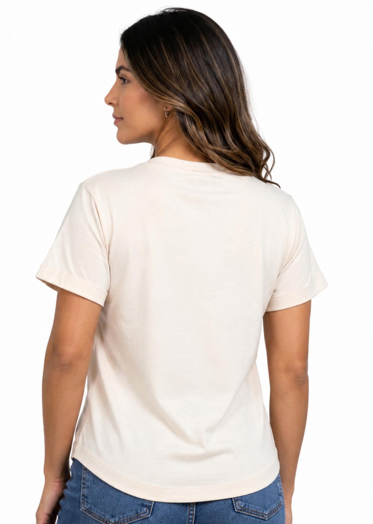 Camiseta de mujer "Pato Glam" en Tela Fría | Maitex