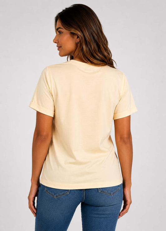 Camiseta de mujer "Mujer Leopardo" en Tela Fría | Maitex