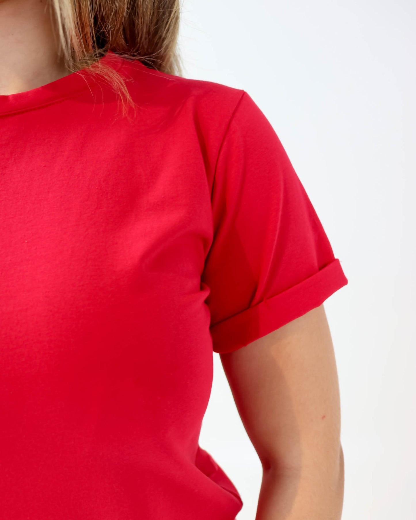 Camiseta de mujer "Ritmo Sabor y Alegría" en Tela Fría | Maitex