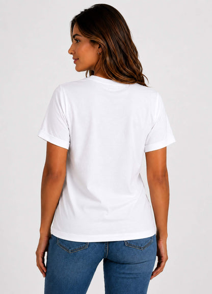 Camiseta de mujer "Petronio Álvarez" en Algodón Premium Peruano | Maitex